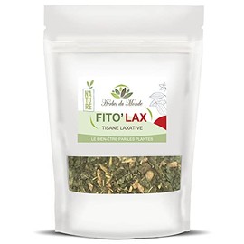 Herbes du Monde FITO'LAX Herbal Tea - Laxative and Digestive Herbal Tea - 1 Bag of 100g
