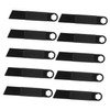 SUPVOX Camping Fire 10pcs Flint Steel Rod Magnesium Scraper Compact