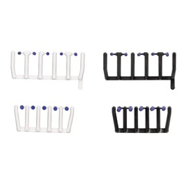 Herpa Accessories 80 Signal Lights Blue Transparent with Black and White Sockets, 20x Large and Small in Scale 1:87, Miniature Model, Plastic