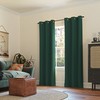 Sun Zero Easton Energy Saving Blackout Grommet Curtain Panel, 40"
