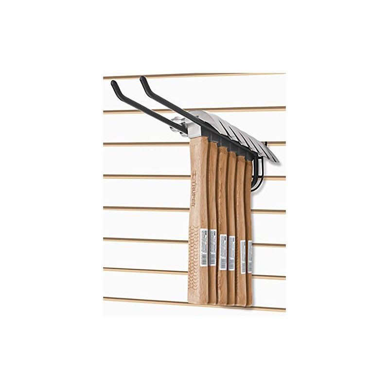 TRUPER Rack para 6 martillos pulidos, uña curva 50344