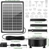 AISITIN Rechargeable Solar Fountain - 4400mAh, 10W Panel with Multiple