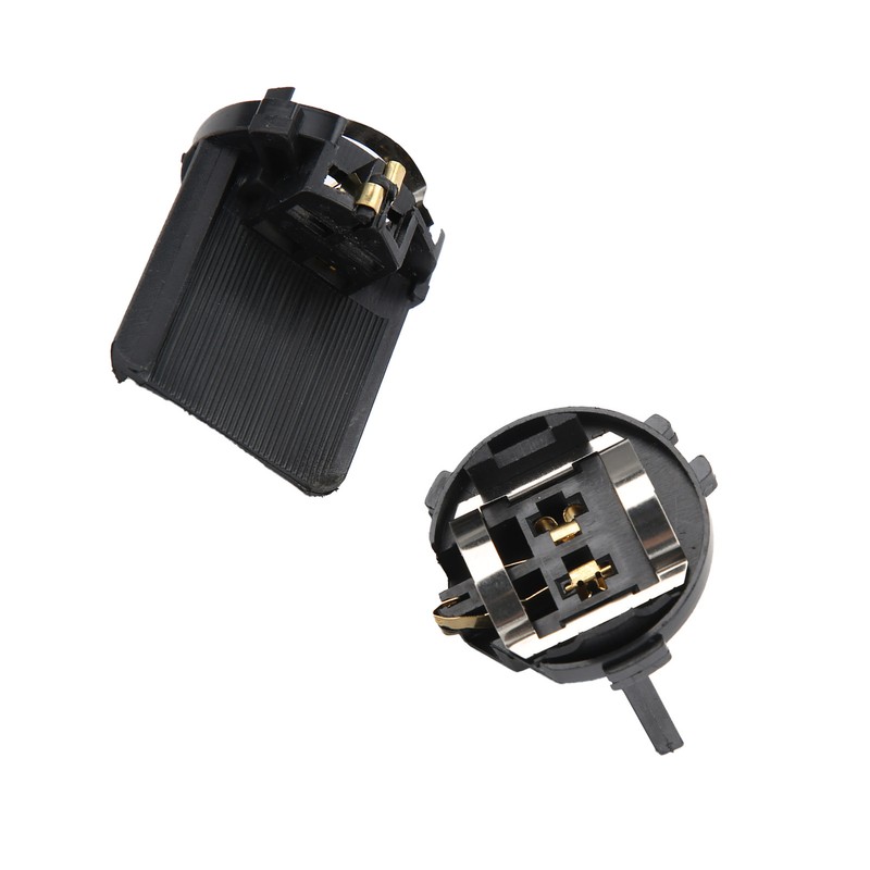 Pair of H7 Tail Lamp Bulb Holder Socket Car Taillight