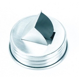 Mason Jar Aluminum Grain Dispenser Lid
