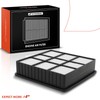 A-Premium Filtro de aire de motor de 2 piezas compatible