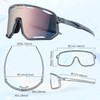 ROCKBROS Polarized Sunglasses Cycling Glasses Sports Sunglasses UV400 Protection for