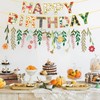 Wildflower Happy Birthday Decorations Banners,Floral Flower Theme Birthday Banners Spring