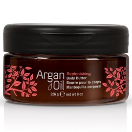 Body Drench Argan Oil Skin Moisturizer, Body Butter, Deeply Hydrating Body Cream for Dry Skin, Nourishing Moisturizer with Argan Oil for Soft, Smooth Skin, Luxurious Skincare, 8 oz, 1-Pack