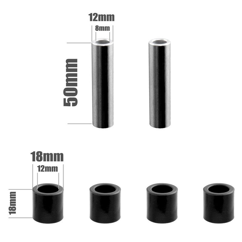 DNM Preload MTB Mountain Bike Rear Suspension Shock Absorber AL