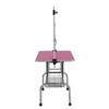 Strawberry Fairy Folding Pet Grooming Table with Adjustable Arm and
