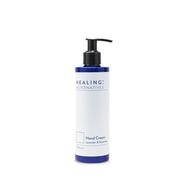 Healing Alternatives - Lavender & Rosemary Hand Cream for Home - Natural Moisturising Lotion with Shea & Cocoa Butter - 250ml