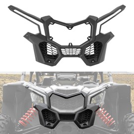 A & UTV PRO Front Fascia for Can-Am Maverick X3 17-24,Combined Heavy Duty Black Front Fascia Kit for Can Am Maverick X3 / X3 MAX 2017-2024 All Models Accessories, Replace #705009508