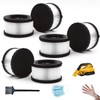 6 Pack DC5151H HEPA Filter Replacement Compatible with DEWALT DC515,