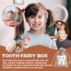 Tooth Fairy Box, Tooth Box with Tooth Fairy Bag Cute