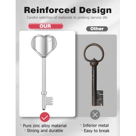 Radar Key for Disabled Toilet UK 2 Pack, Mellbree Toilet Key for UK Disabled Toilets with Key Ring