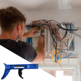 Zip Tie Tool | Multipurpose Tie Wrap Tool Cable Tie Tensioning Tool,Ergonomic Fastening Cable Tie Tool Wire Wrap Tool for Electrical Installation