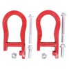 ApplianPar 2Pcs Front Left Right Lower Red Tow Hooks for