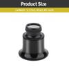 15X Jewelers Loupe Portable Monocular Magnifier Eye Watch Loupe Magnifying