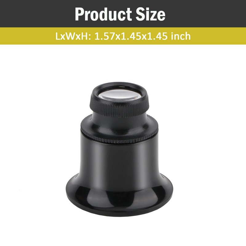 15X Jewelers Loupe Portable Monocular Magnifier Eye Watch Loupe Magnifying