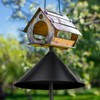 Qualirey Squirrel Baffle for Bird Feeder Bird House Guard Stopper