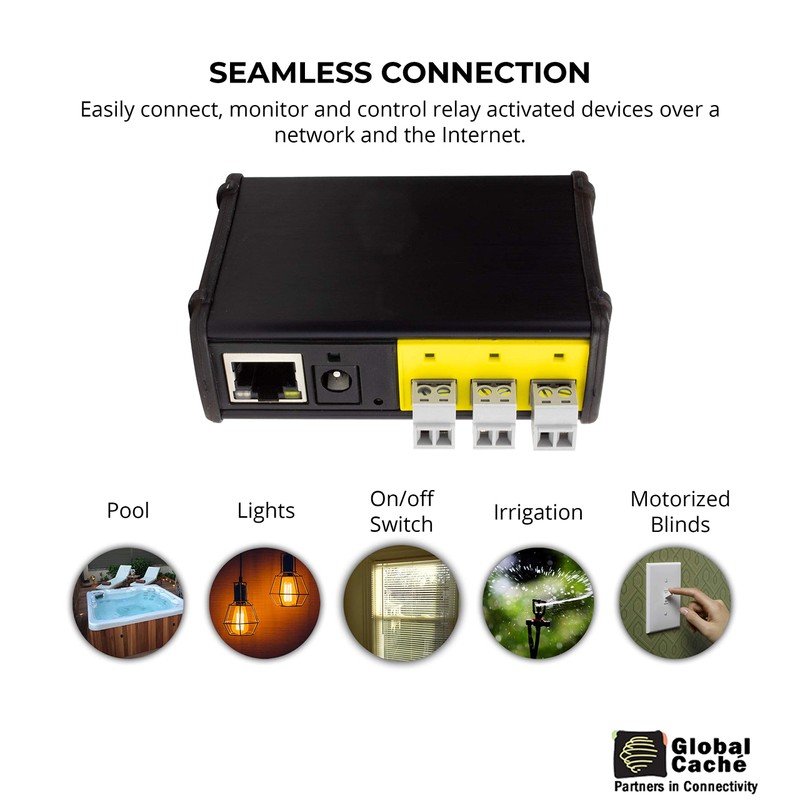 Global Caché IP2CC iTach TCP/IP to Contact Closure Converter -