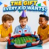 Soccer Board Game for Kids: Table Top Foosball Game for