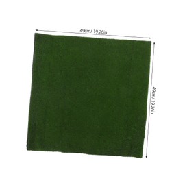 Operitacx Realistic Artificial Moss Turf Fake Grass Roll for Outdoor Indoor Decor Weatherproof Moss Rug