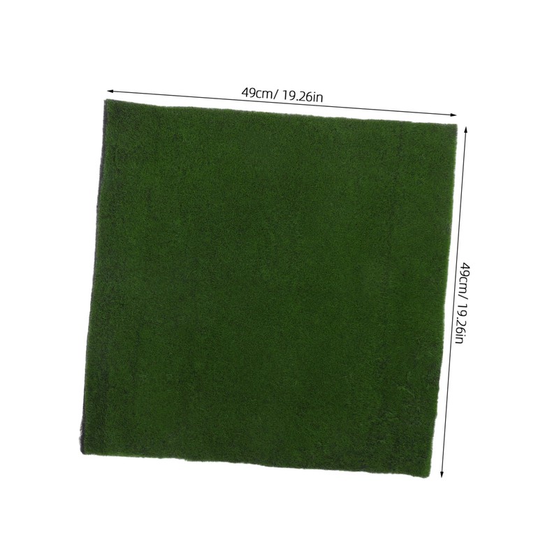 Operitacx Realistic Artificial Moss Turf Fake Grass Roll for Outdoor
