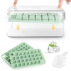 Ice Cube Tray with Lid and Bin