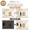Iris Ohyama SCL12DMS-UU Small Ceiling Light, Thin, 1,200 lm, With