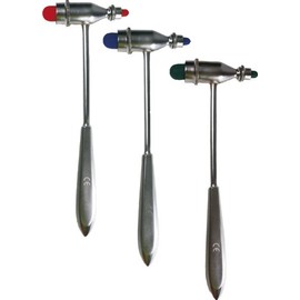 Trömner Reflex Hammer Stainless Steel with Red Rubbers