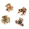 HAND ® HCGS03 Elegant Beautiful Shiny Gold Tone Small Metal