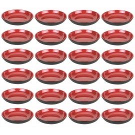 24 Pack Japanese Soy Sauce Dish Dipping Bowls for Sushi Dinner 3.25 inch 2378x24