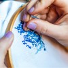 Similane Embroidery Kit 215 Pcs,100 Colors Threads,5 Pcs Embroidery Hoops,3