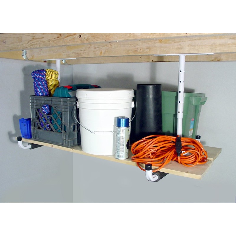 Lehigh H13010 Two Way Adjustable Overhead Storage Hanger, Grey,Large