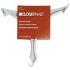 ClosetMaid 6713 Shoe Support Bracket, White 4 ft