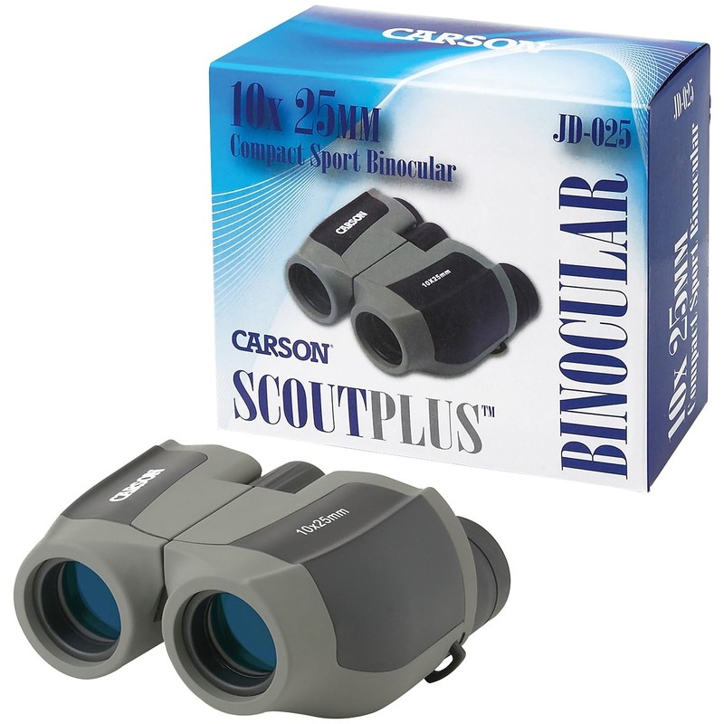 Carson ScoutPlus Sport-Fernglas, 10x25mm, kompakt und besonders handlich (JD-025)