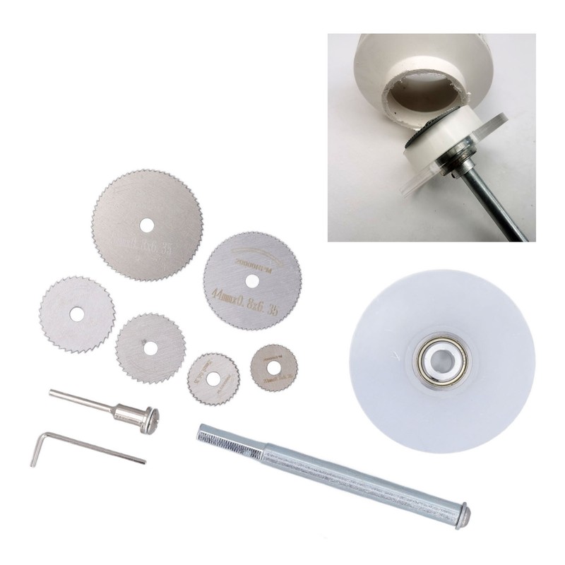 10PCS Set Inside Pipe Cutter Carbon Steel and Stainless Steel