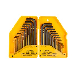 MOUNT 30 pieces hexagon socket set with metric/SAE