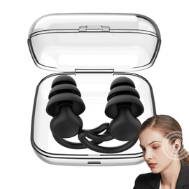 Earplugs Noise Cancelling - Hearing Protection for Concerts,25-28dB Noise-Reducing Ear Plugs for Sleep, Travel, Sensitivity Flexible Hearing Protection