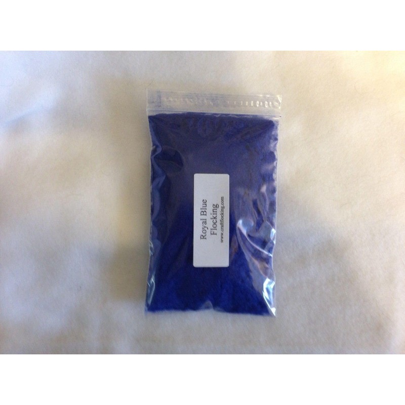 Flocking Fibers 1 Ounce pkg (Royal Blue)