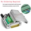 ANMBEST DB15 Solderless Serial to 15-pin Port Terminal Adapter Connector