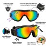 Gafas Negras Para Perros, Raza Pequeña, Resistentes A Los Ra