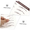 Mikinona Eyebrow Tool Kit 6pcs Imitation Eyebrow Instantly Define Sparse