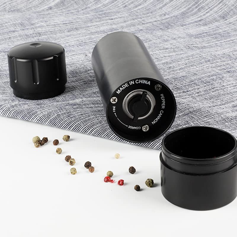 Manual Pepper Grinder Salt and Pepper Mill Shakers Thickness Adjustable