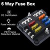 KAOLALI KAOLALI Fuse Box, Blade Fuses Holder Block with W/Negative