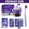 Teeth Whitening Powder, with Teeth Whitening Bleaching Strips, Teeth Repair