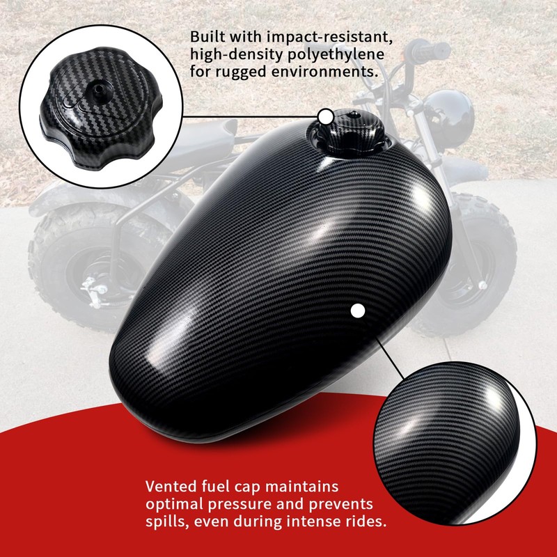 Gas Fuel Tank fit for Coleman CT200U-EX for Axis M200