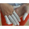 Nicedmm 200 Pcs Disposable Latex White Finger Cots - Tattoo