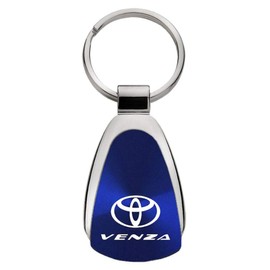 Au-Tomotive Gold, INC. Teardrop Key Fob for Toyota Venza Blue - DS-KCB.VNZ-1